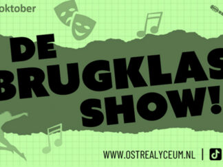 Brugklasshow vrijdagavond 9 oktober