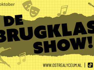 Brugklasshow woensdagavond 7 oktober
